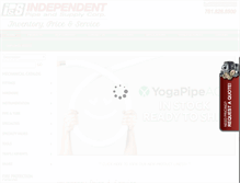 Tablet Screenshot of indpipe.com